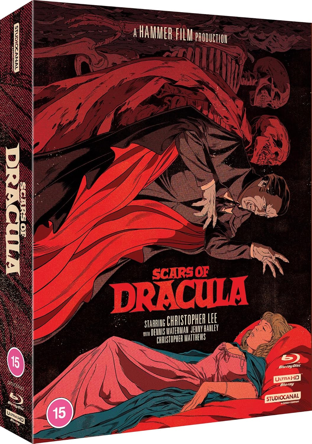 Scars Of Dracula (Il marchio di Dracula) - CE (Import UK) (4K Ultra HD + Blu-Ray Disc) NO AUDIO ITA