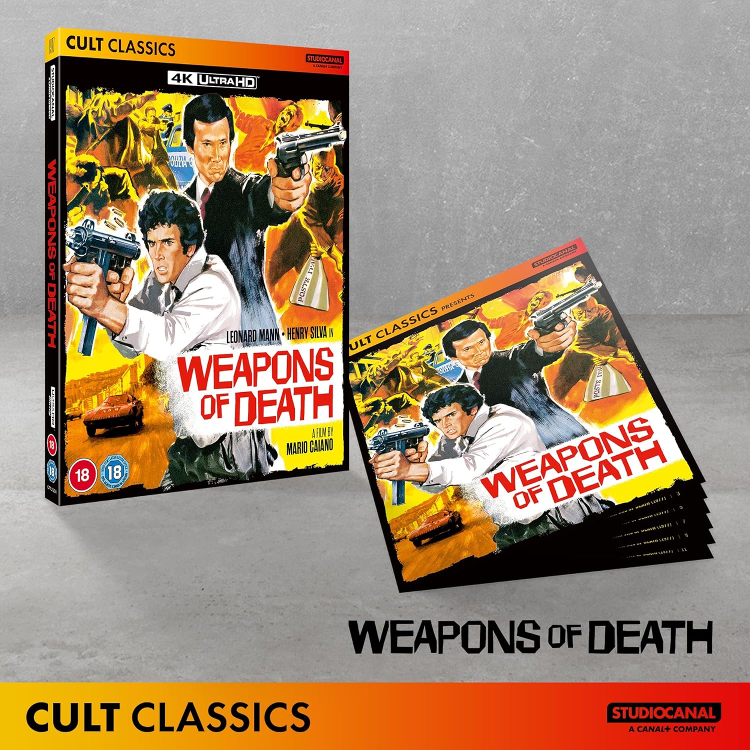 Weapons Of Death (Napoli spara!) (Import UK) (4K Ultra HD + Booklet)