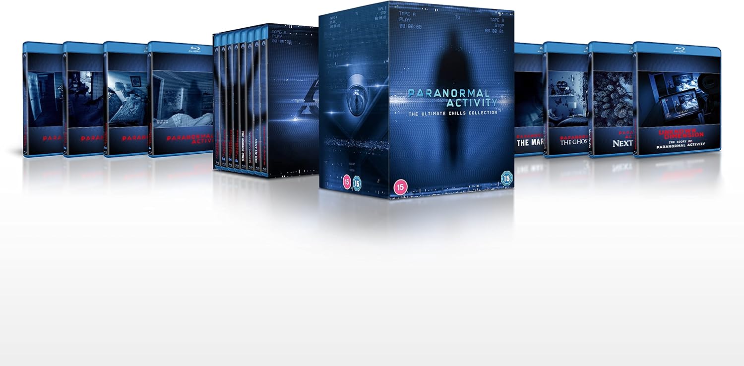 Paranormal Activity: The Ultimate Chills Collection (Import UK) (8 Blu-Ray Disc)