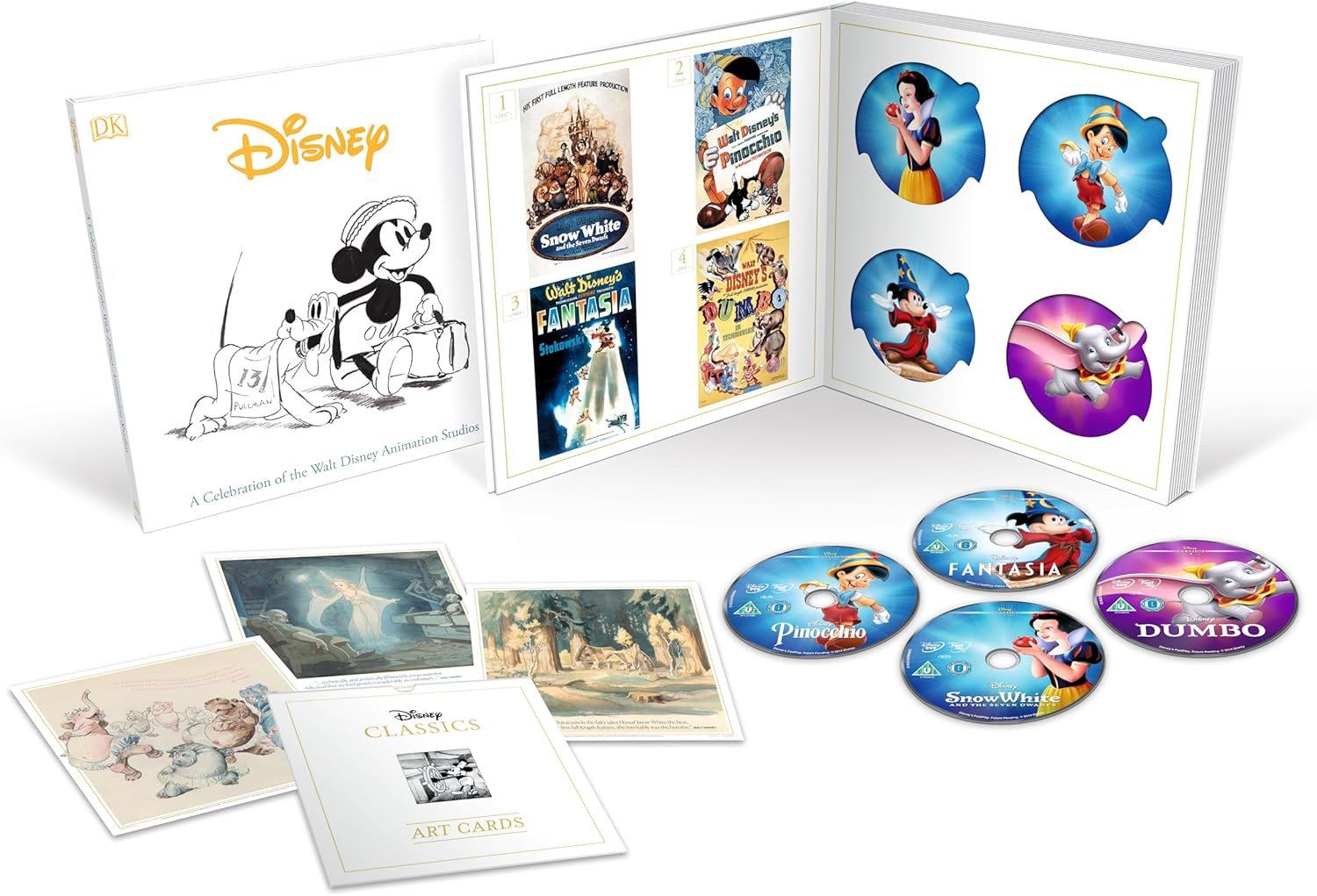 Disney Classics Complete Movie Collection (Import UK) (62 Blu-Ray Disc)