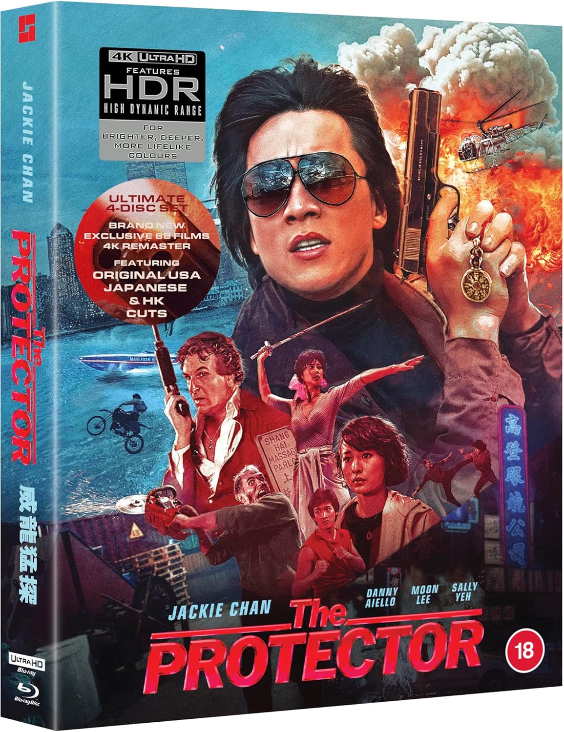 The Protector - Deluxe Edition (Import UK) (2 4K Ultra HD + 2 Blu-Ray Disc + Booklet) (NO AUDIO ITA)