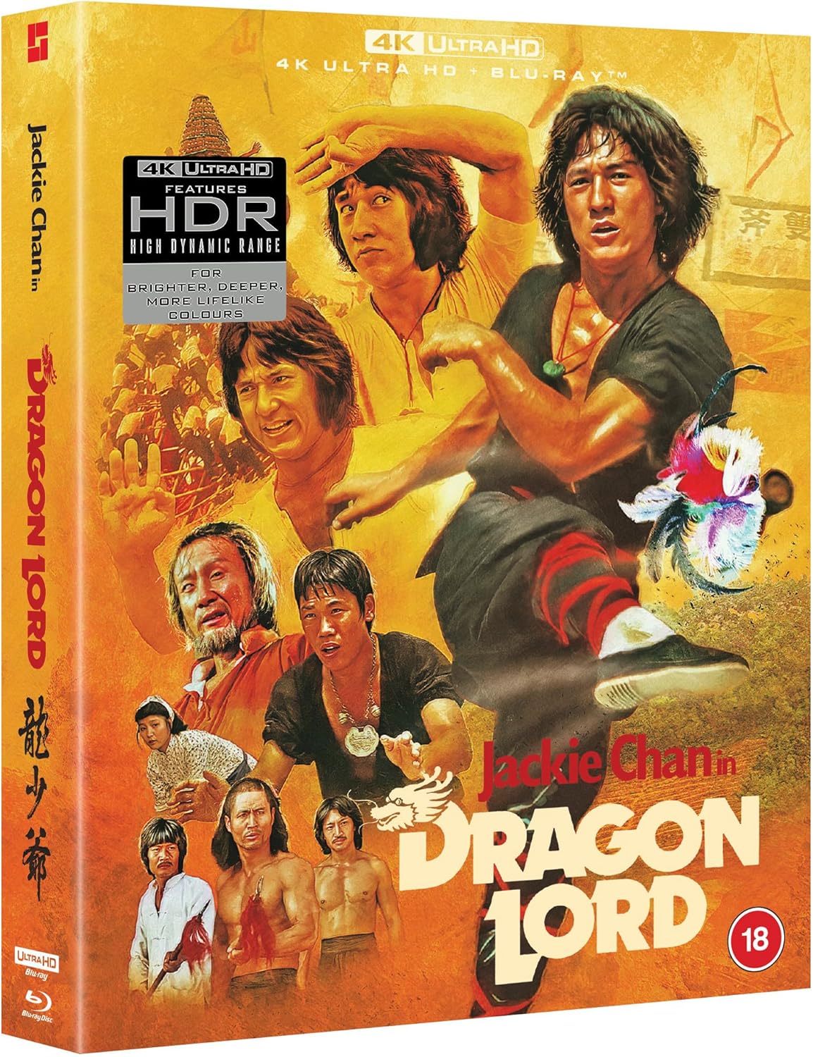 Dragon Lord - Deluxe Edition (Import UK) (2 4K Ultra HD + 2 Blu-Ray Disc + Booklet) (NO AUDIO ITA)