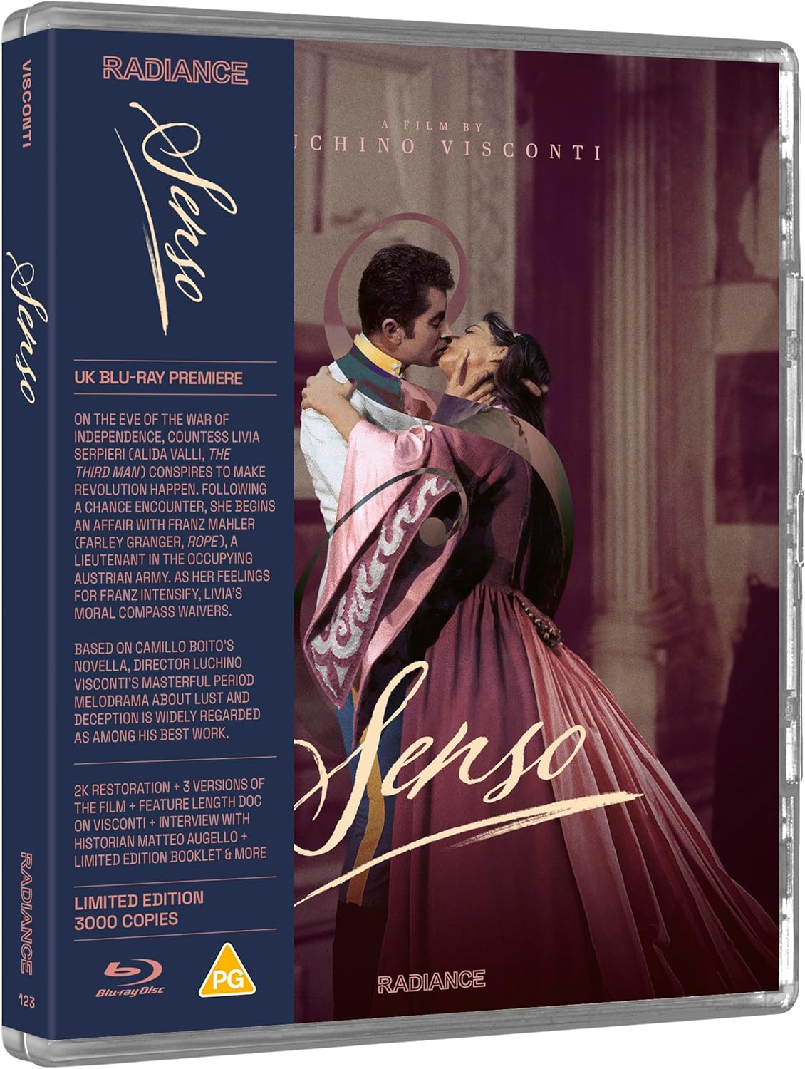 Senso - Limited Edition (Import UK) (2 Blu-Ray Disc + Booklet)