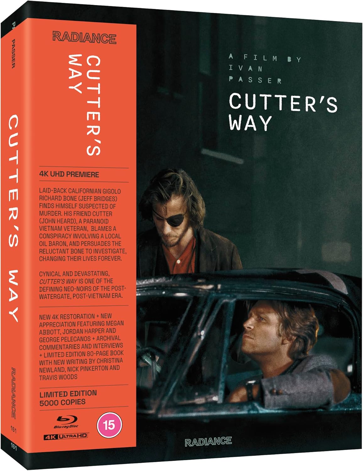 Cutter's Way (Alla maniera di Cutter) - LE (Import UK) (4K Ultra HD + Blu-Ray Disc) (NO AUDIO ITA)