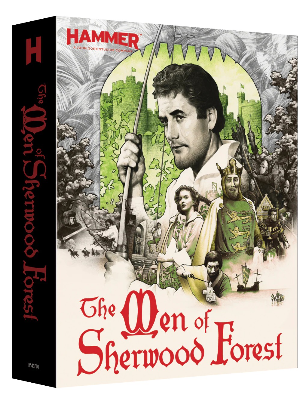 The Men Of Sherwood Forest (La spada di ...) (Import UK) (4K Ultra HD + 2 Blu-Ray Disc) SOLO SUB ITA