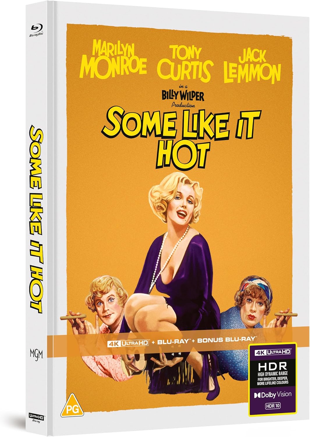 Some Like It Hot (A qualcuno piace caldo) (Import UK) (4K Ultra HD + 2 Blu-Ray Disc ) (NO AUDIO ITA)