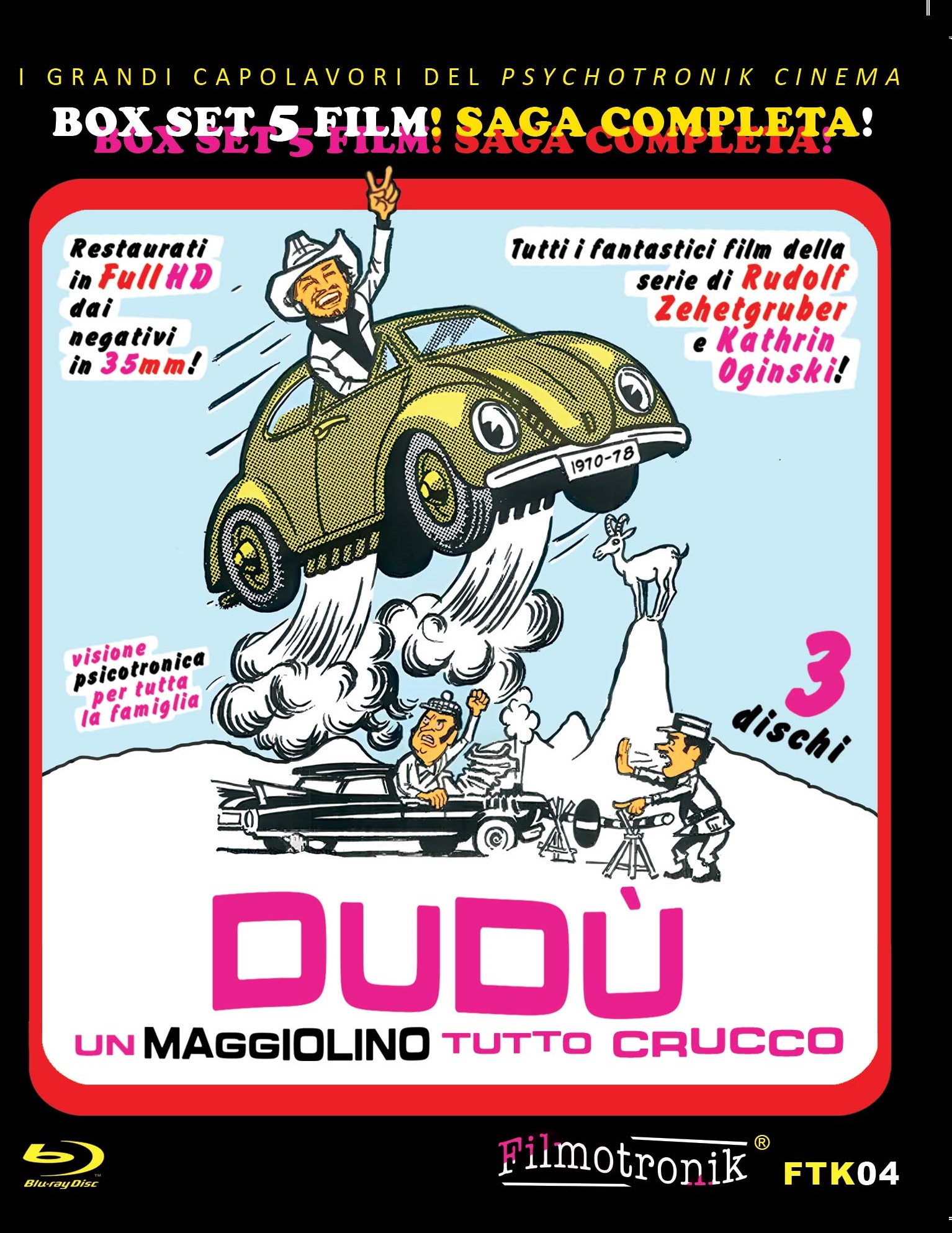 Dudù un maggiolino tutto crucco - Saga Completa (FTK #004) (3 Blu-Ray Disc)