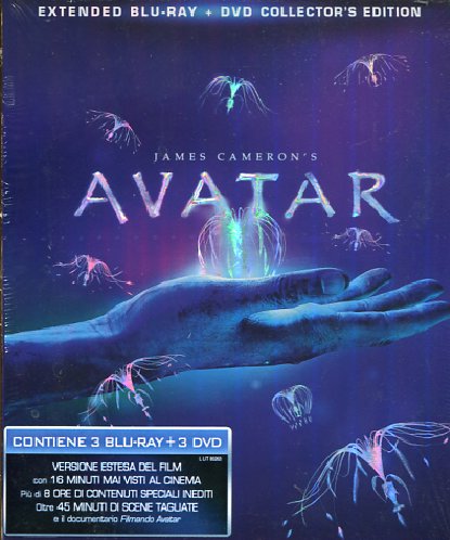 Avatar - Extended Collector's Edition - Combo Pack (3 Blu-Ray Disc + 3 DVD)