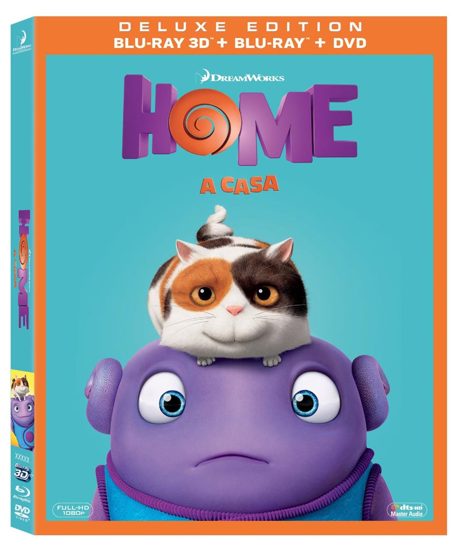 Home - A casa - Deluxe Edition (Blu-Ray 3D + Blu-Ray Disc + DVD)