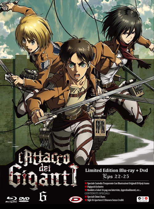 L'attacco dei Giganti - Vol. 6 - Limited Edition (Blu-Ray Disc + DVD)