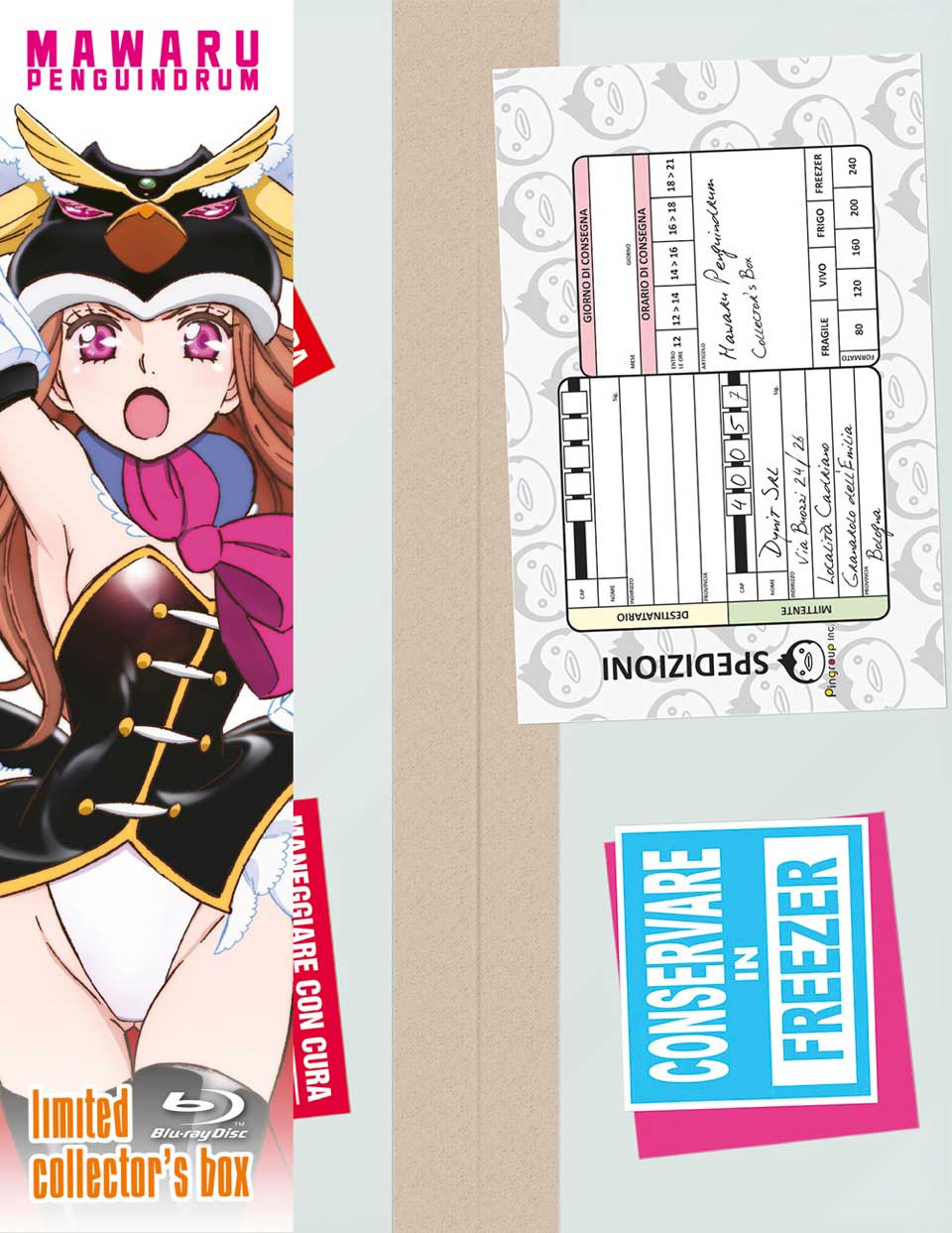 Mawaru Penguindrum - The Complete Series (4 Blu-Ray Disc + Collector's Box)
