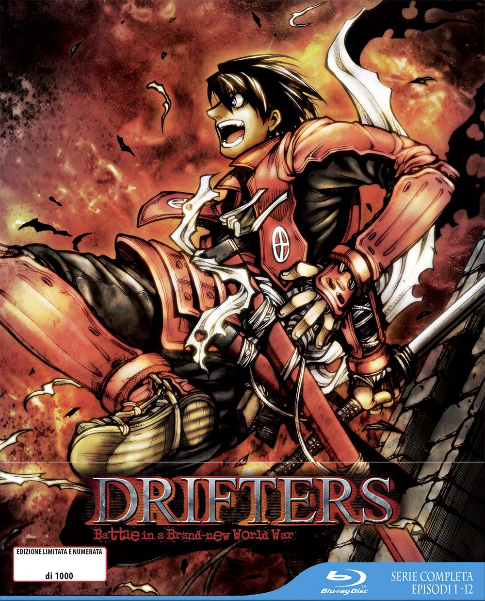 Drifters - Battle in a brand-new World War - Serie Completa -  Edizione Limitata (3 Blu-Ray Disc)
