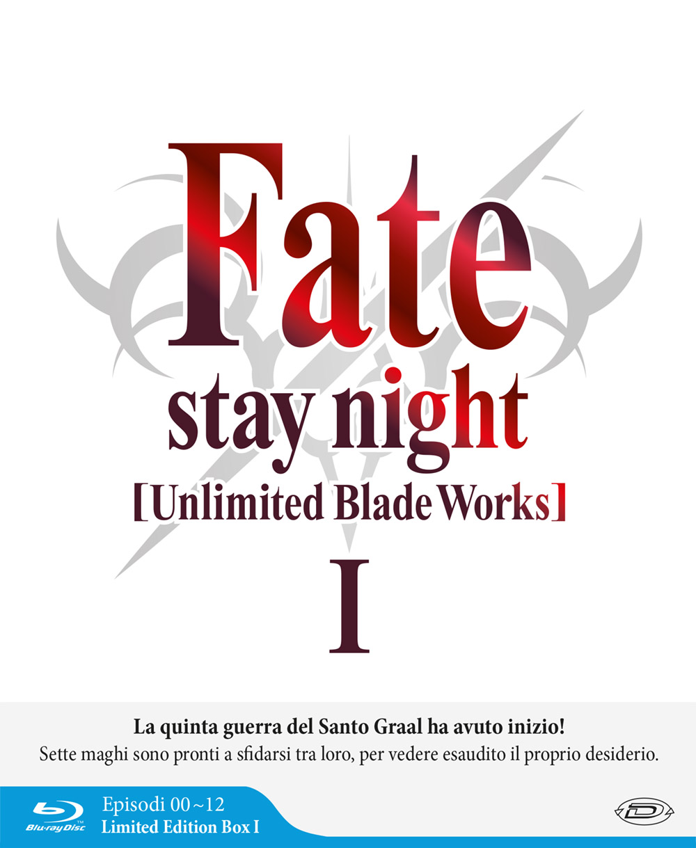 Fate/Stay Night: Unlimited Blade Works - Limited Edition Box I (3 Blu-Ray Disc)