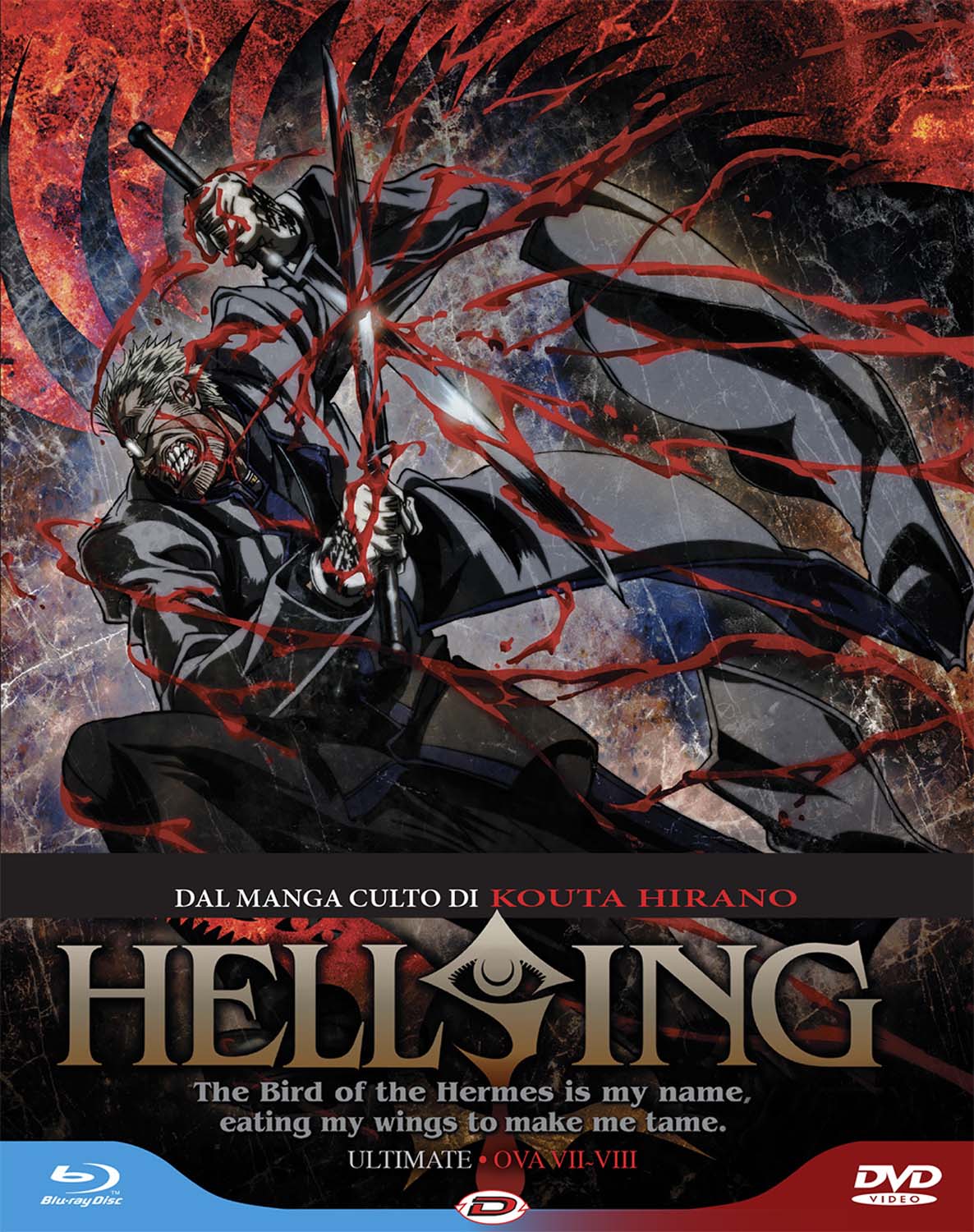 Hellsing Ultimate - OVA VII - VIII - 1st Press Limited Edition (Blu-Ray Disc + DVD)