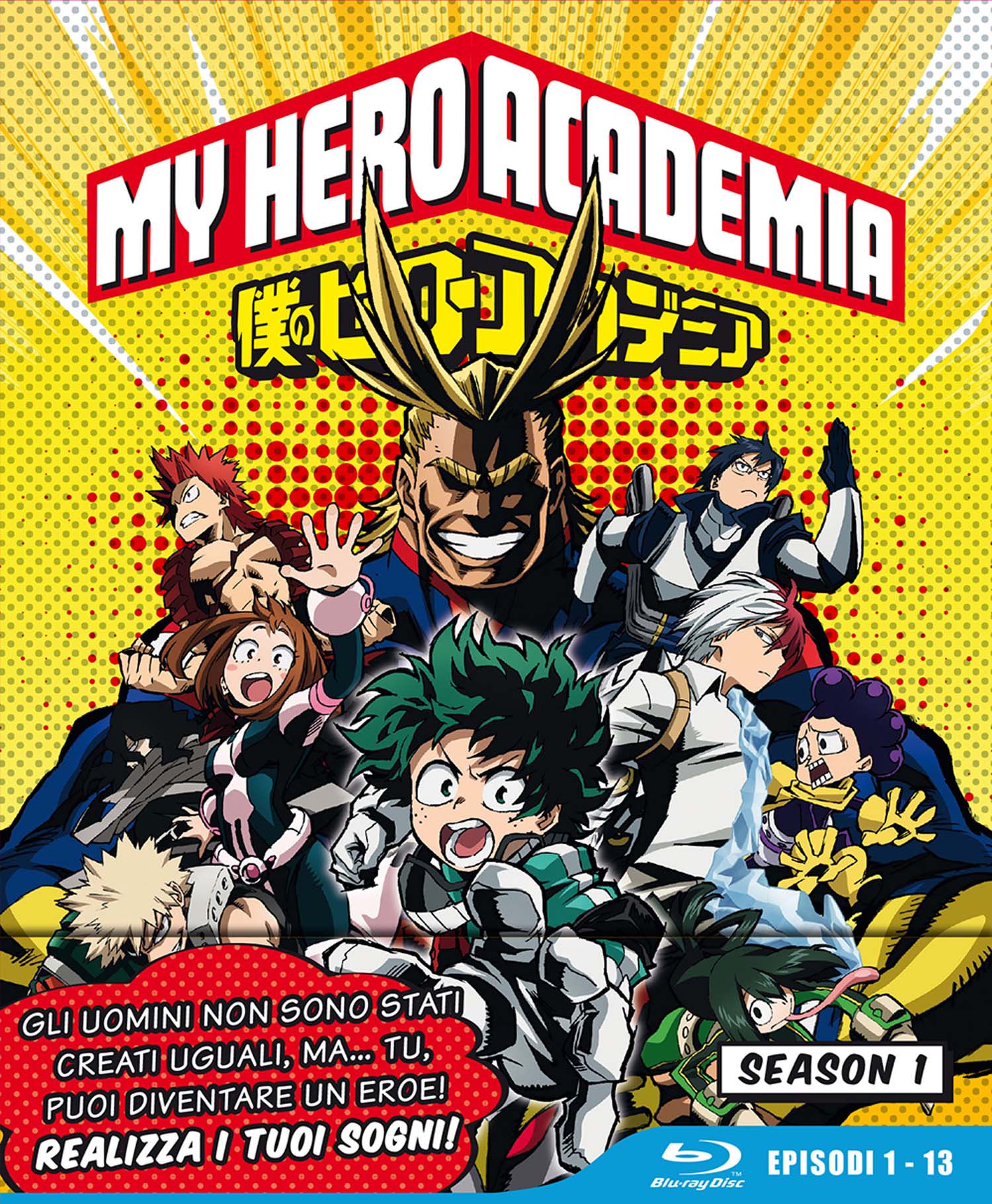 My Hero Academia - Season 1 - Limited Edition (3 Blu-Ray Disc)
