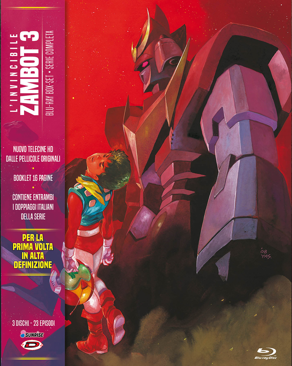 L'Invincibile Zambot 3 - Serie Completa (3 Blu-Ray Disc)