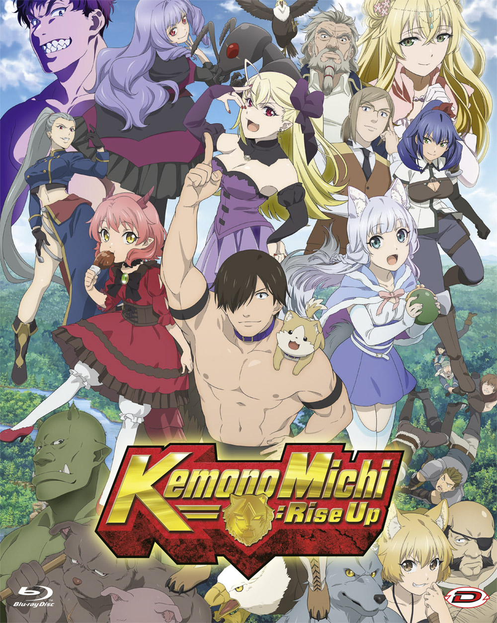 Kemono Michi: Rise Up - Serie Completa (2 Blu-Ray Disc)