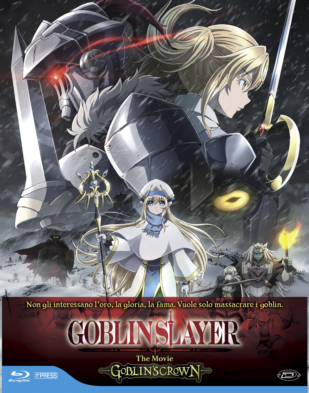 Goblin Slayer - The Movie: Goblin'S Crown - First Press Ltd Ed (Blu-Ray Disc)