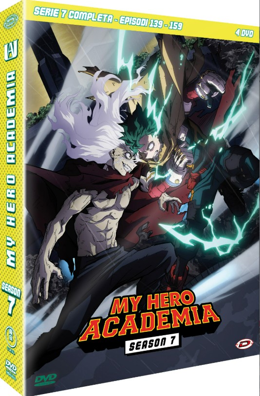 My Hero Academia - Stagione 07 The Complete Series (Eps 139-159) (4 DVD)
