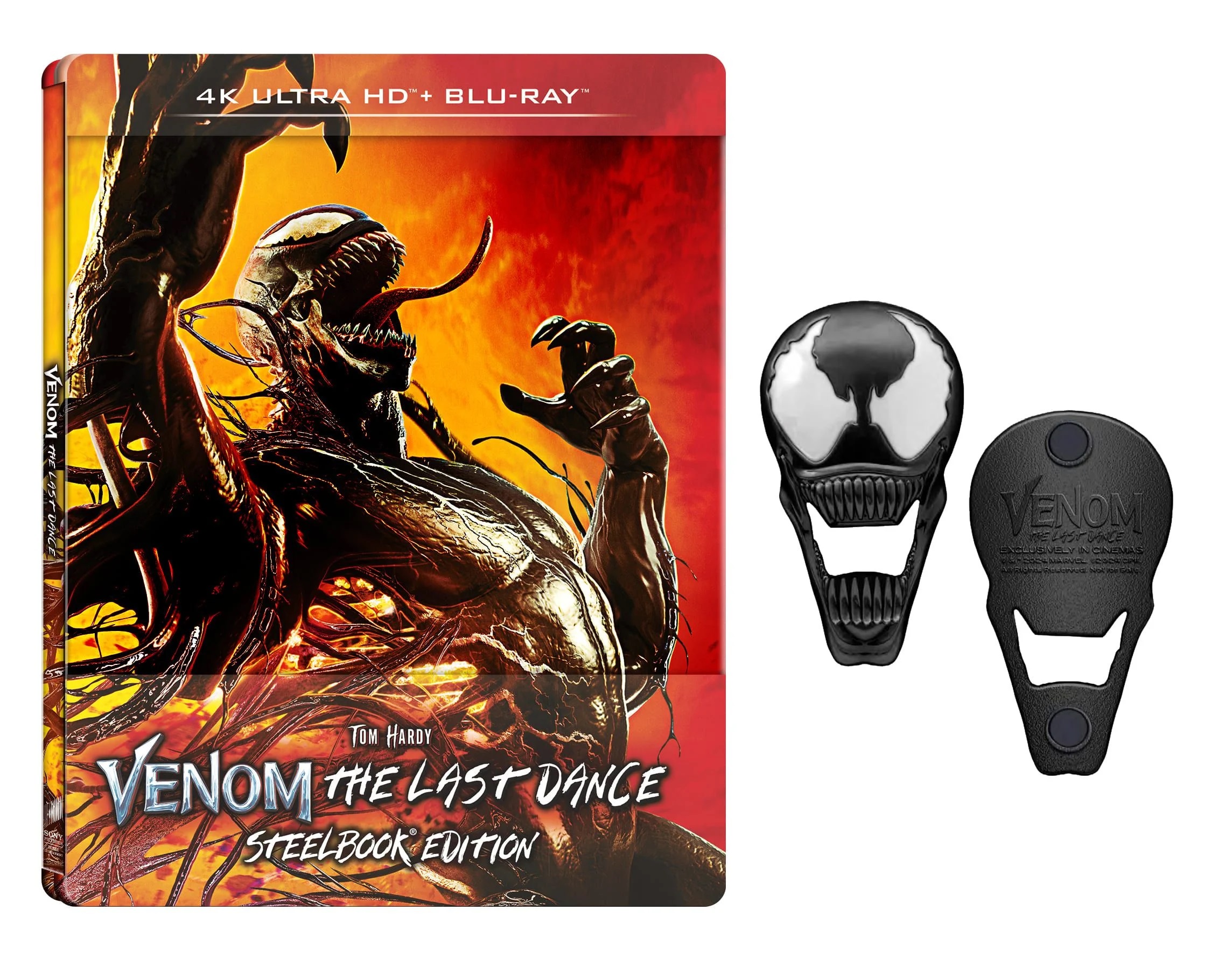 Venom - The Last Dance (4K Ultra HD + Blu-Ray Disc + Card - Steelbook) + Apribottiglie