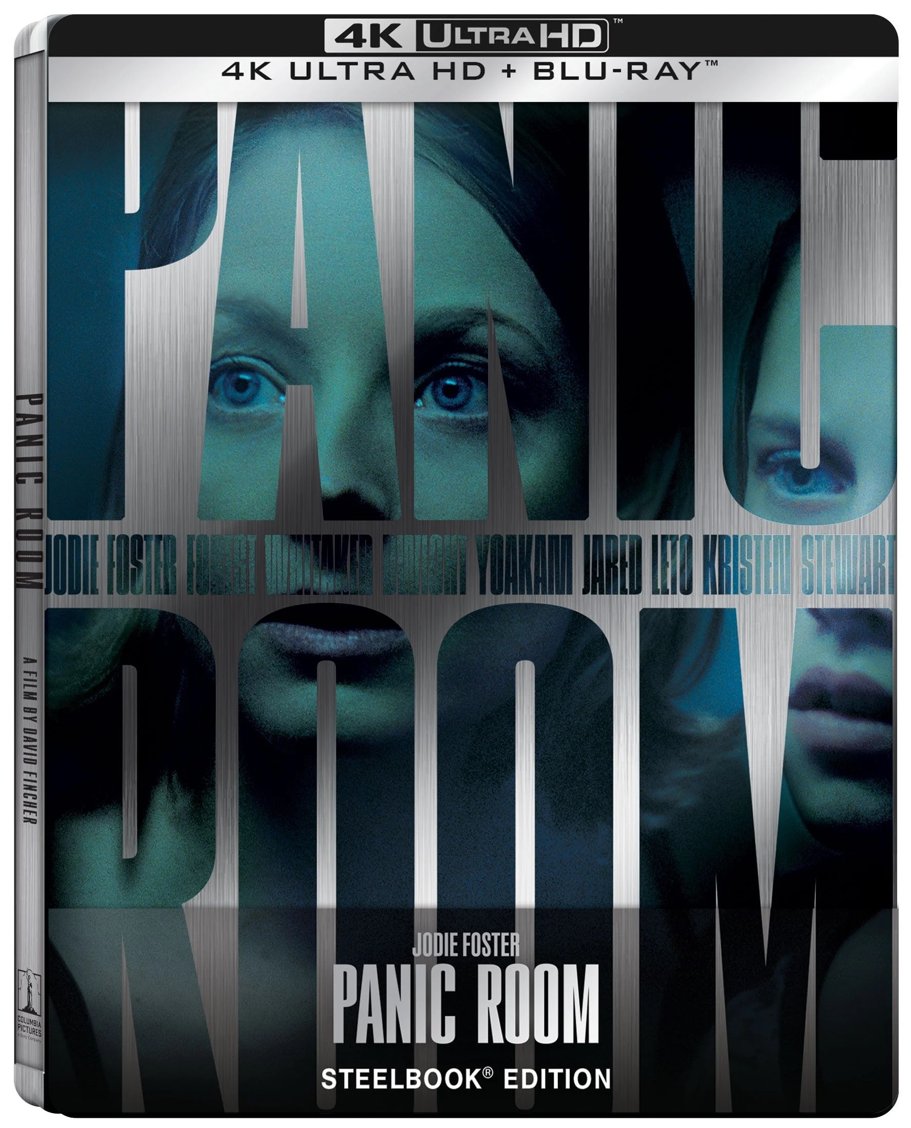 Panic Room (4K Ultra HD + 2 Blu-Ray Disc - SteelBook)