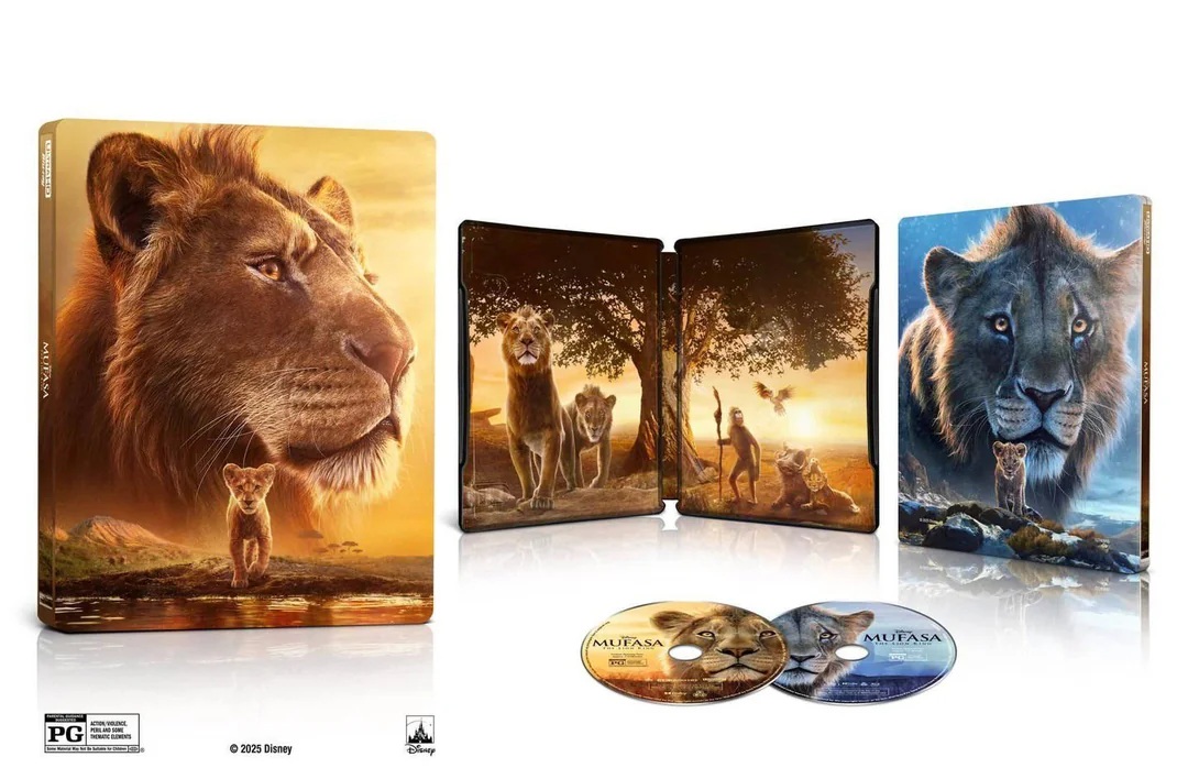 Mufasa - Il re leone (4K Ultra HD + Blu-Ray Disc - SteelBook)