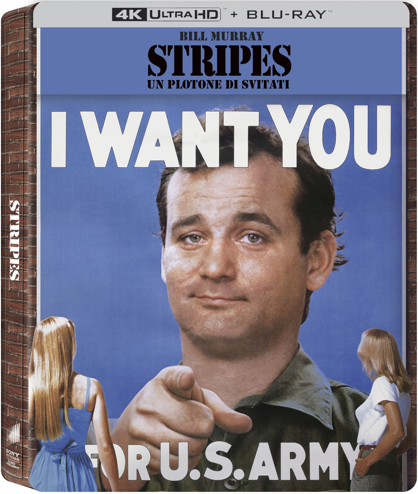 Stripes - Un plotone di svitati (4K Ultra HD + Blu-Ray Disc - SteelBook)
