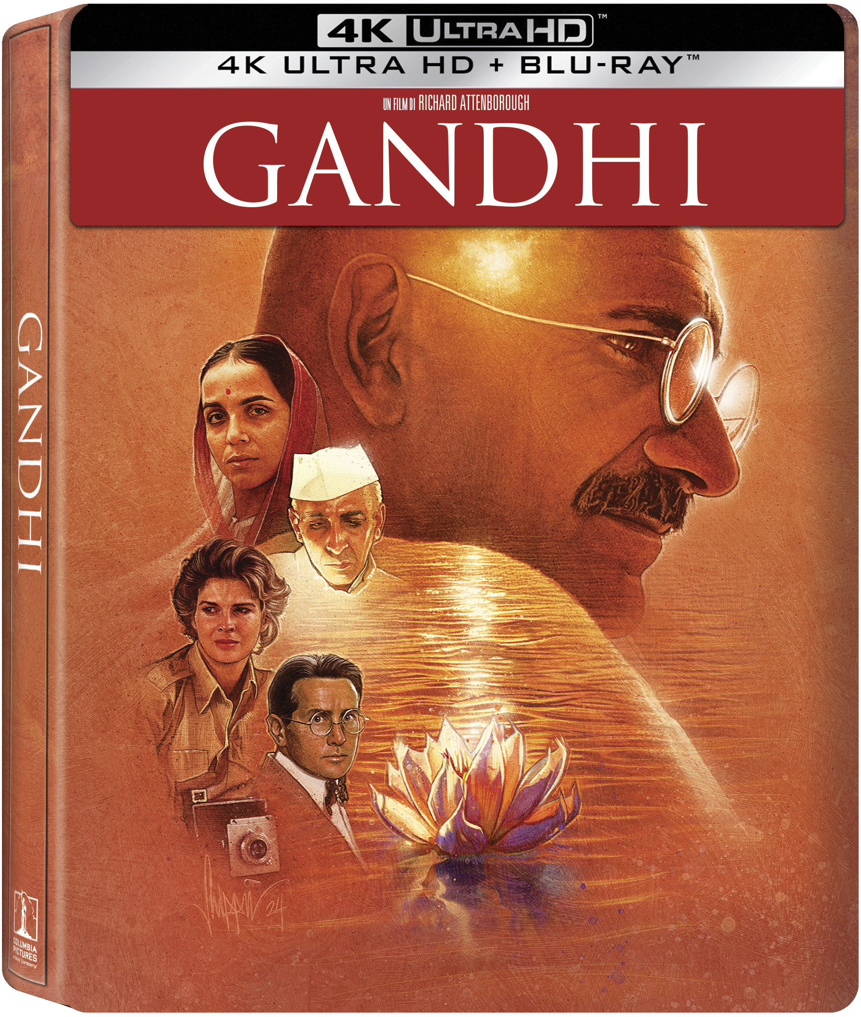 Gandhi (2 4K Ultra HD + 2 Blu-Ray Disc - SteelBook)