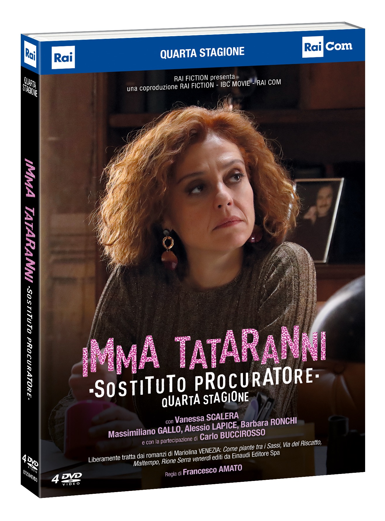 Imma Tataranni sostituto procuratore - Stagione 4 (4 DVD) — Cofanetti & Box Set Deluxe