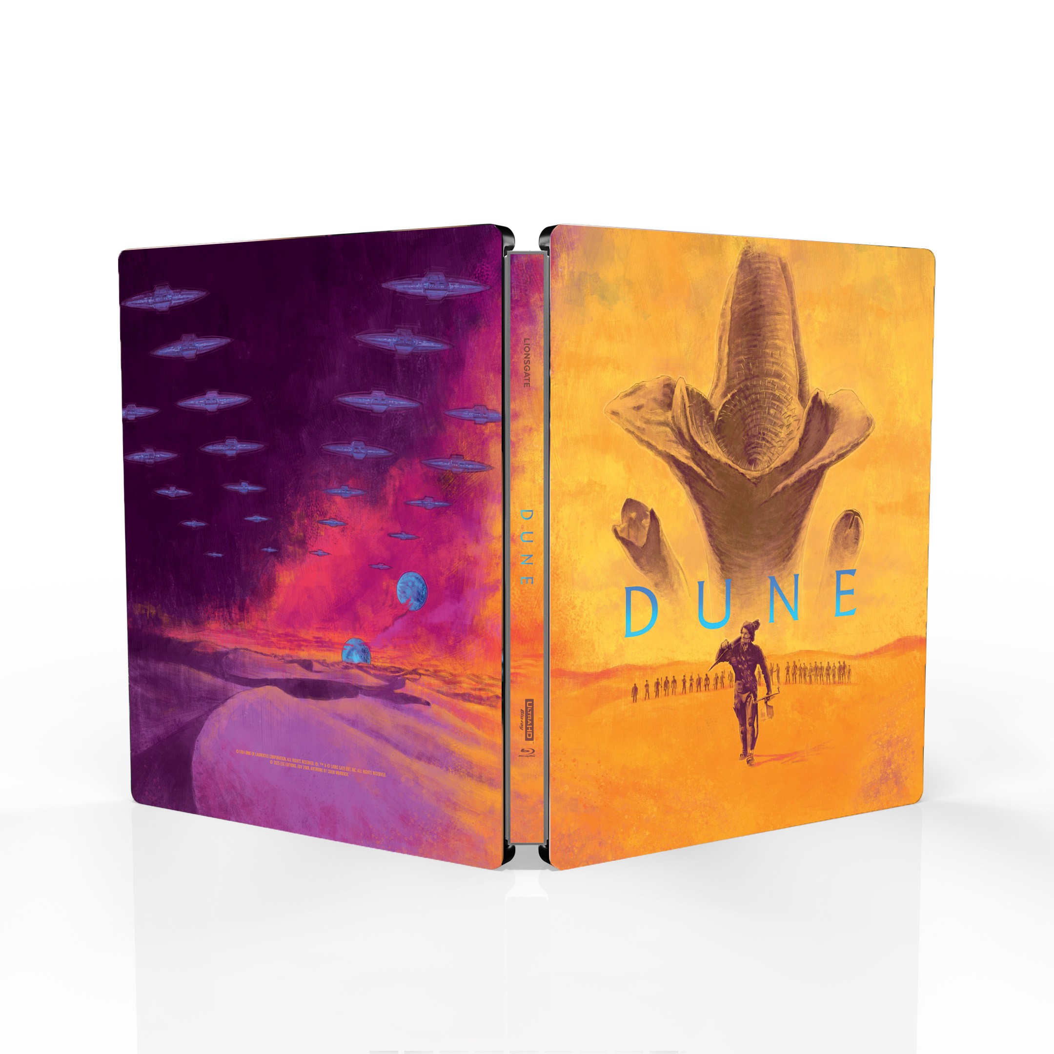 Dune (1984) (4K Ultra HD + Blu-Ray Disc + Bonus DVD - SteelBook)