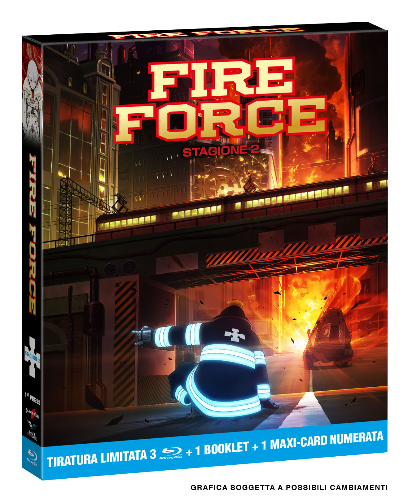 Fire Force - Stagione 2 (3 Blu-Ray Disc + Booklet + Maxi-Card numerata)
