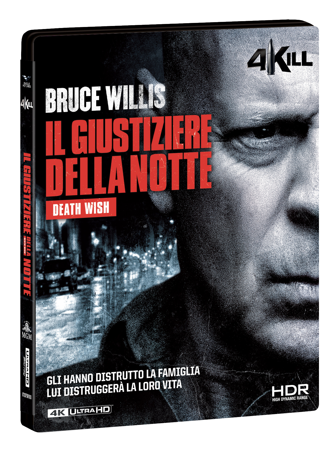 Il giustiziere della notte - Death Wish (4Kill) (4K Ultra HD + Blu-Ray Disc)