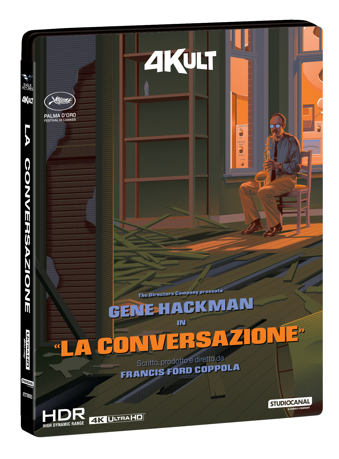 La conversazione (4Kult) (4K Ultra HD + Blu-Ray Disc + Card)