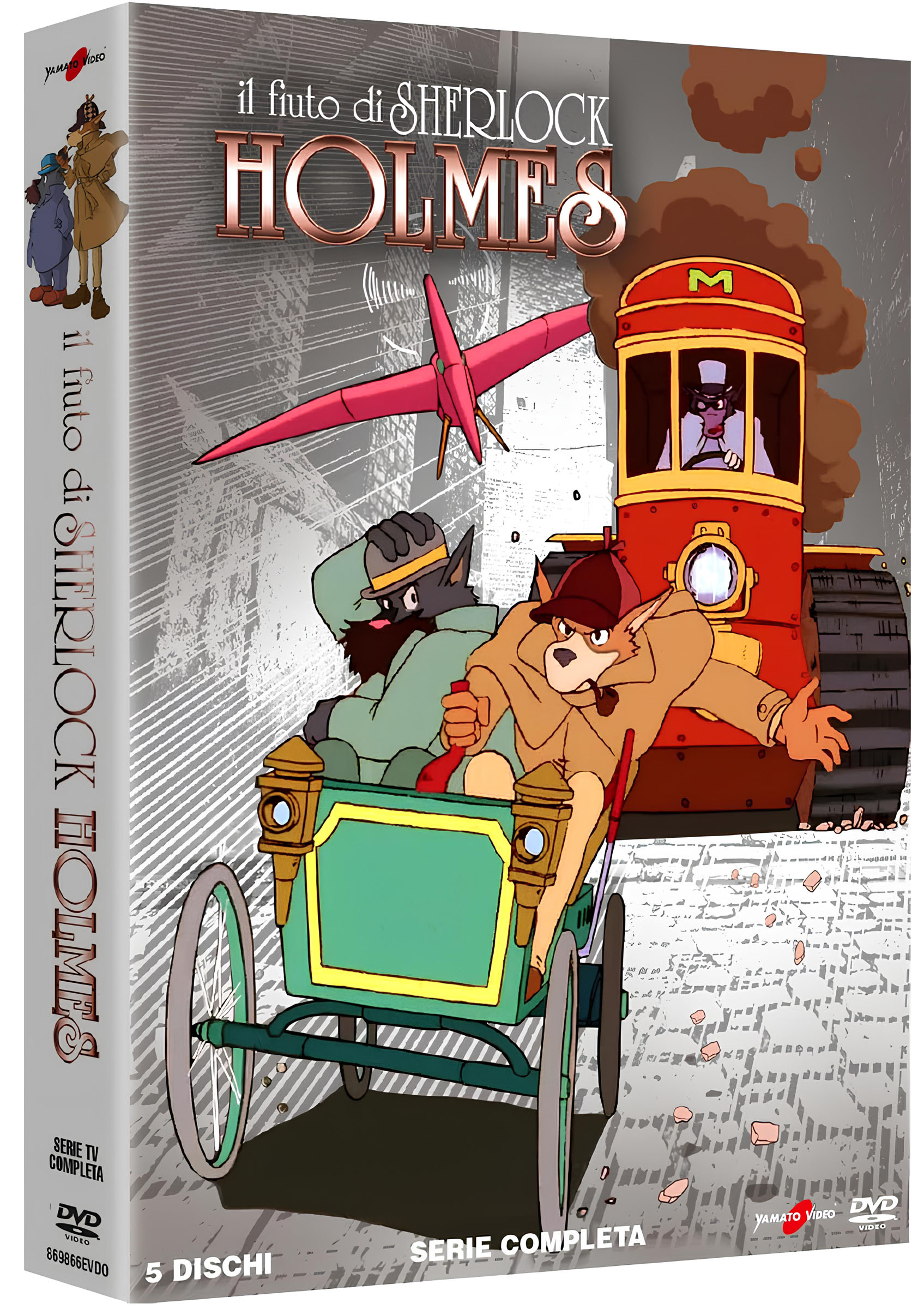 Il fiuto di Sherlock Holmes - Serie completa (5 DVD + Booklet)