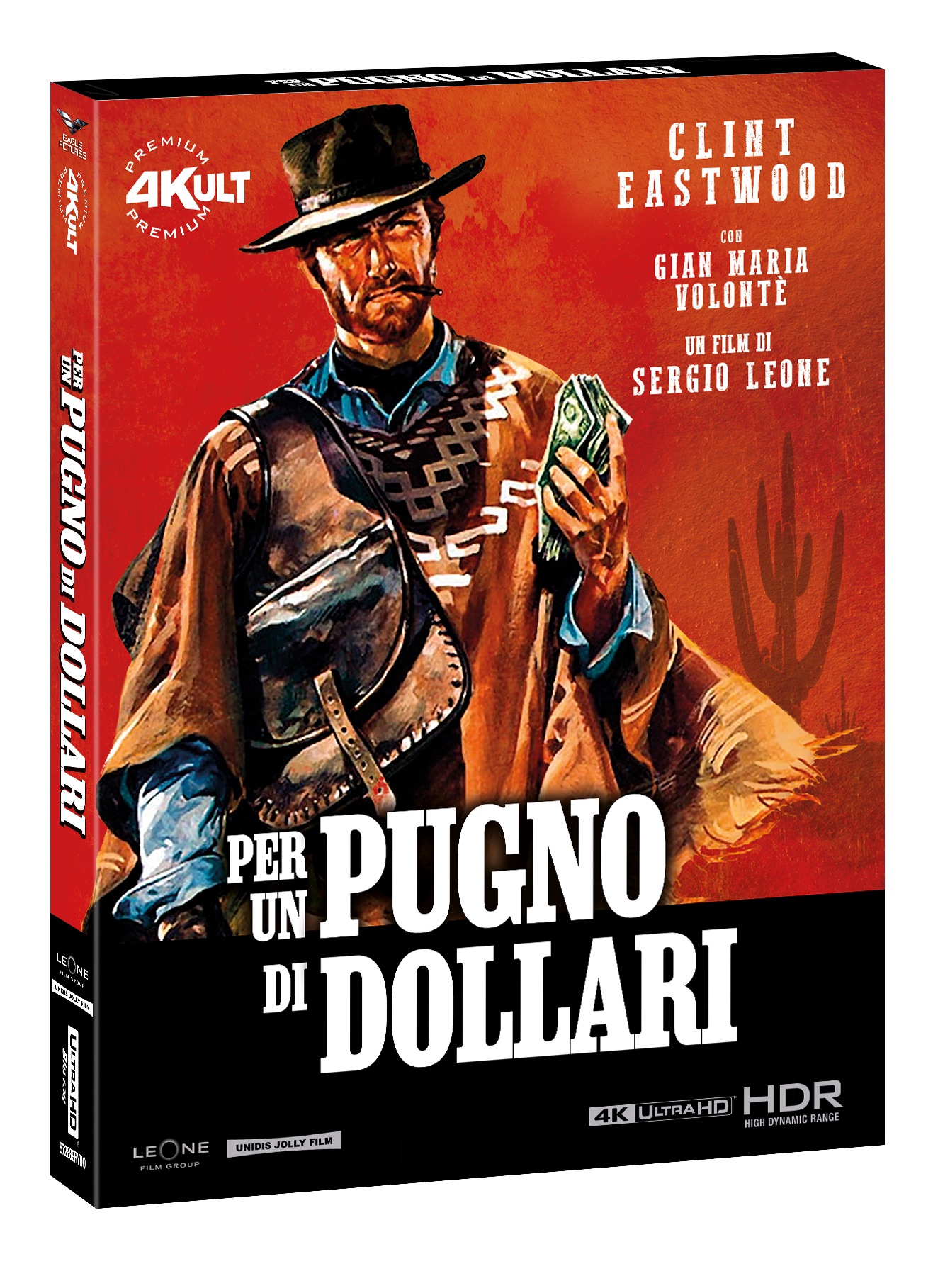 Per un pugno di dollari - Numerata (4Kult Premium) (4K Ultra HD + Blu-Ray Disc + Poster)