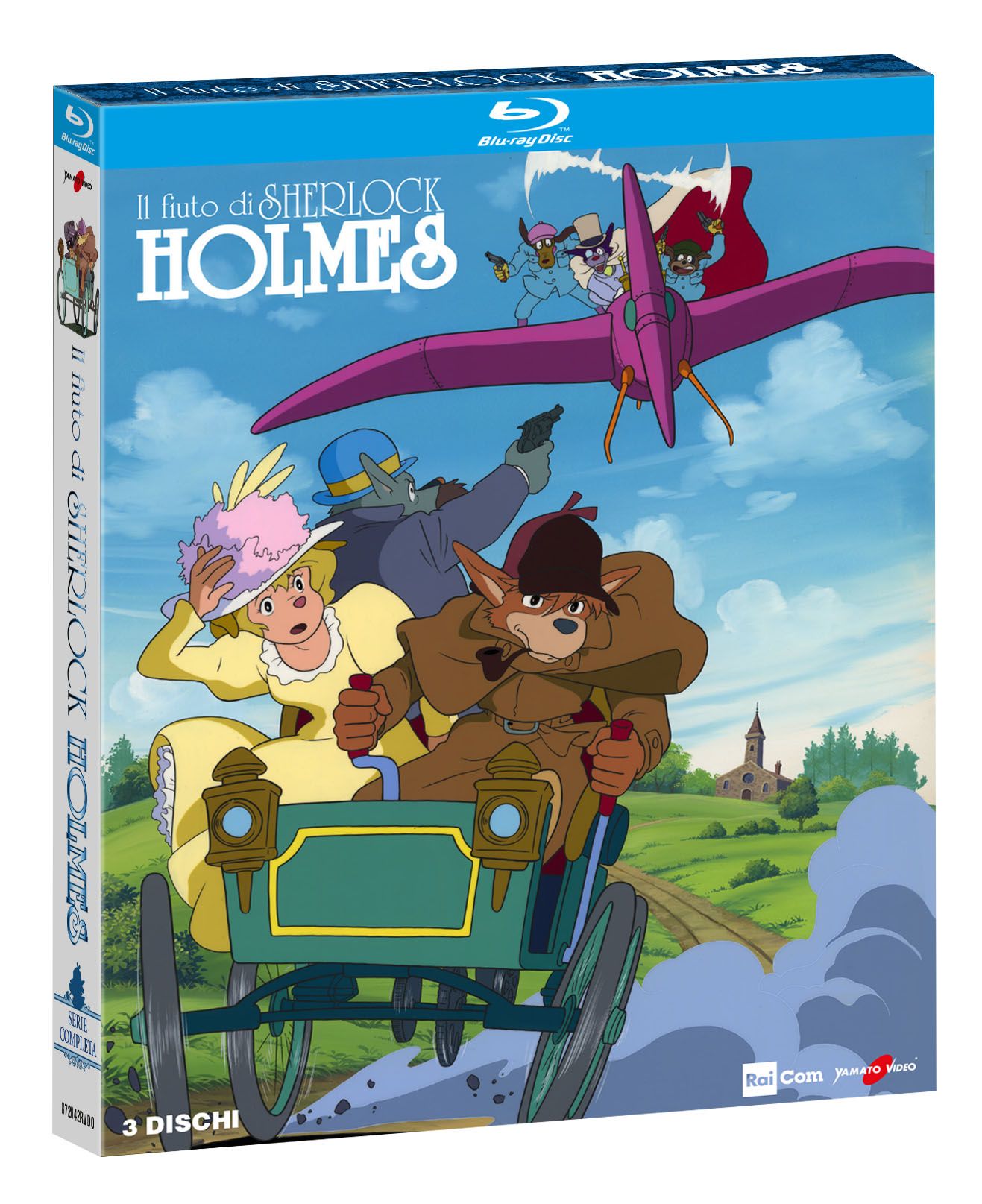 Il fiuto di Sherlock Holmes - Serie completa (3 Blu-Ray Disc + 2 Booklet)