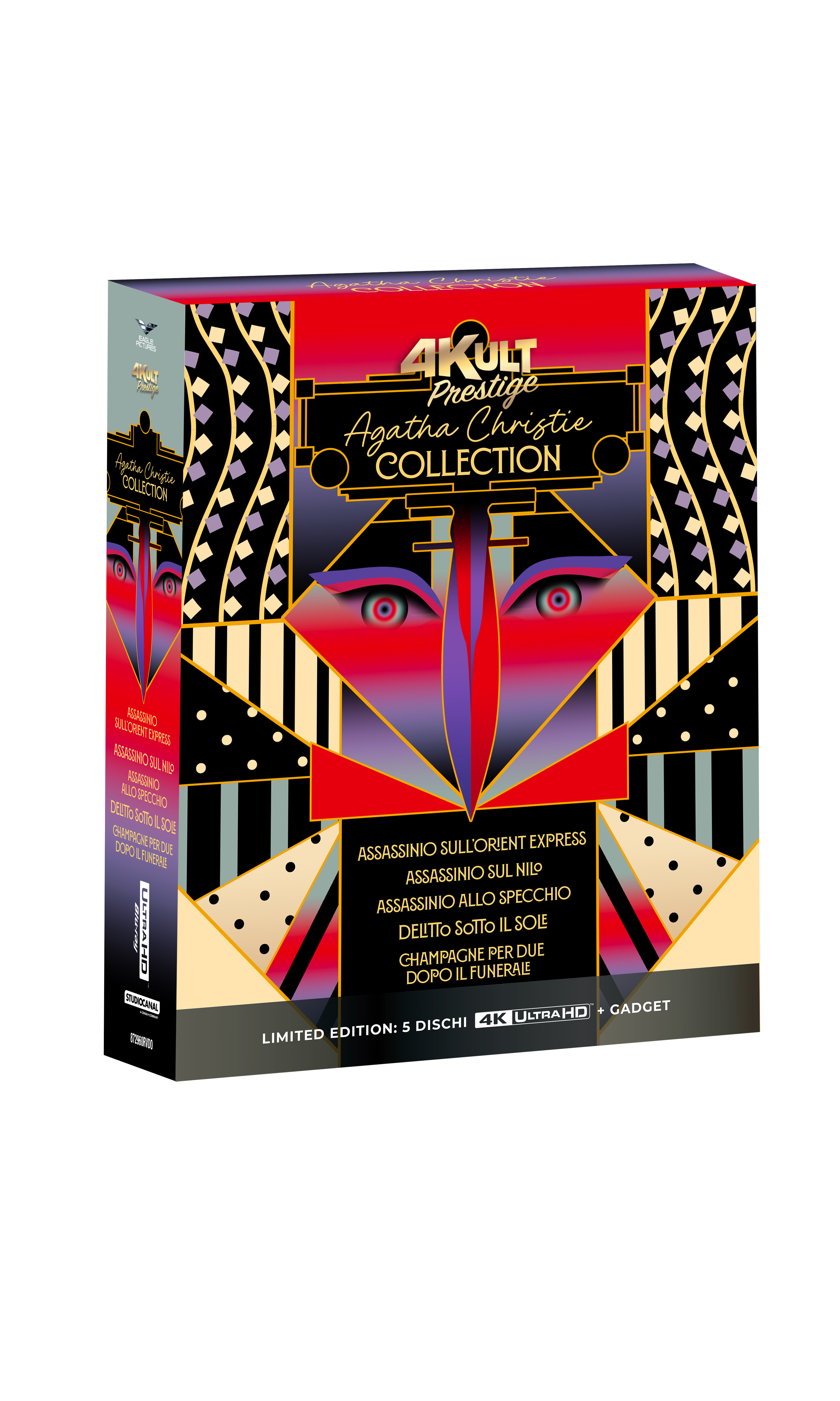 Agatha Christie Collection (4Kult Prestige) (5 4K Ultra HD + Gadgets)
