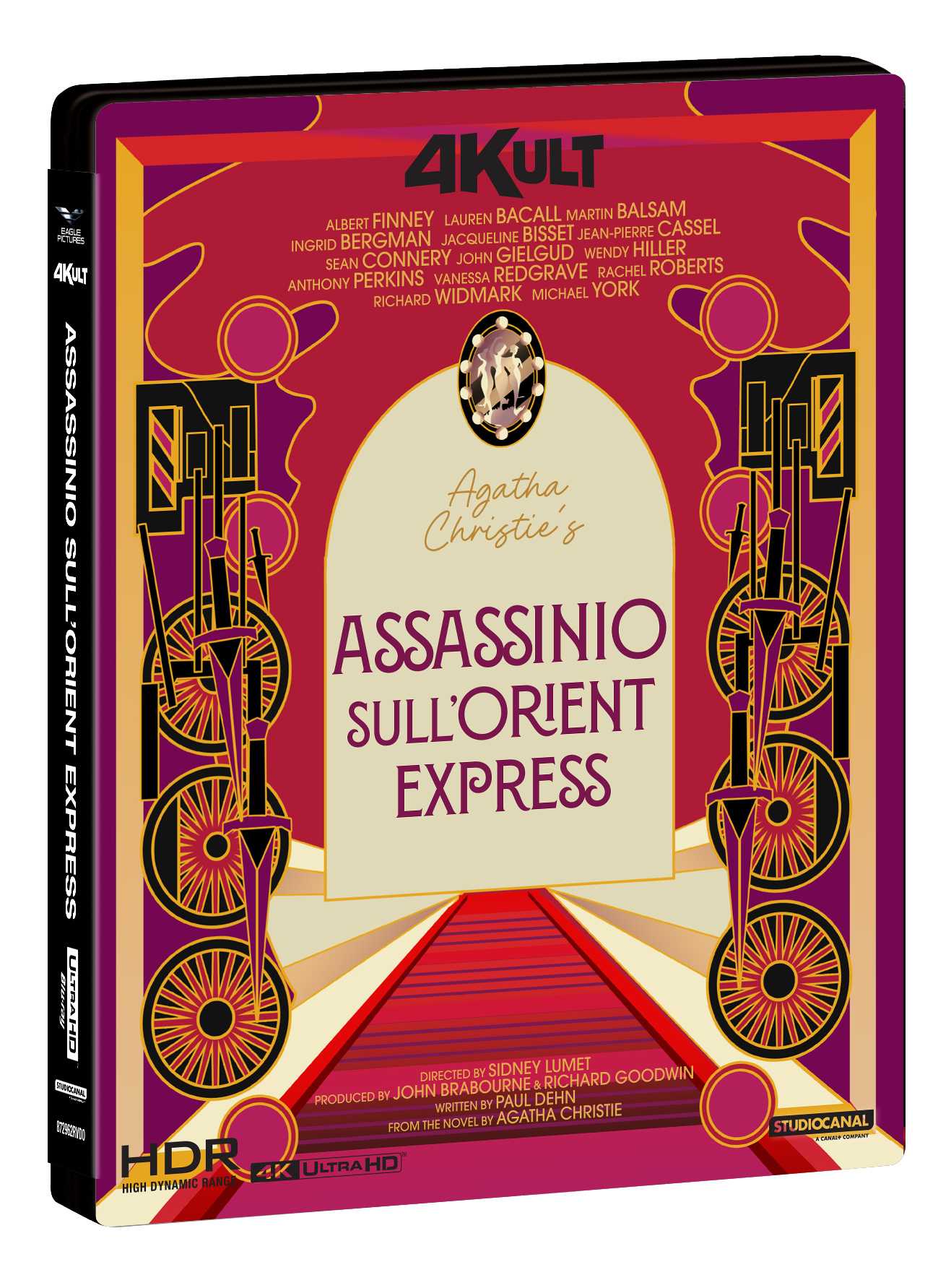 Assassinio sull'Orient Express (1974) (4Kult) (4K Ultra HD + Blu-Ray Disc + Card)