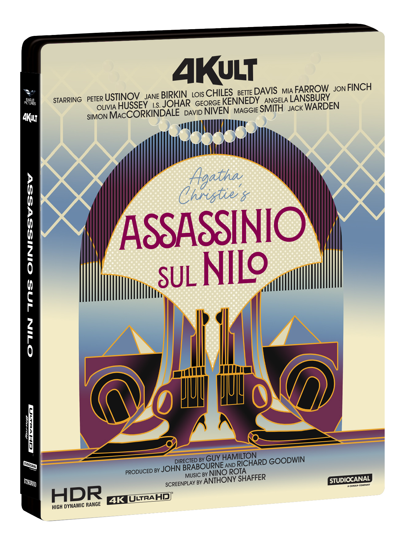 Assassinio sul Nilo (4Kult) (4K Ultra HD + Blu-Ray Disc + Card)
