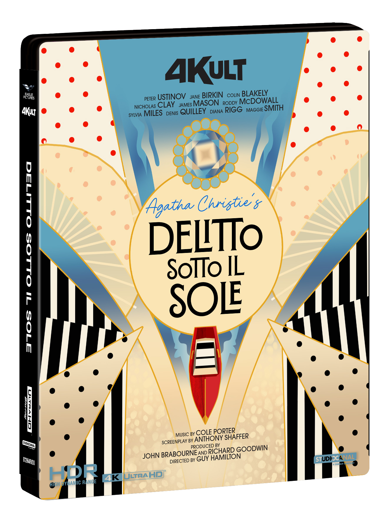 Delitto sotto il Sole (4Kult) (4K Ultra HD + Blu-Ray Disc + Card)