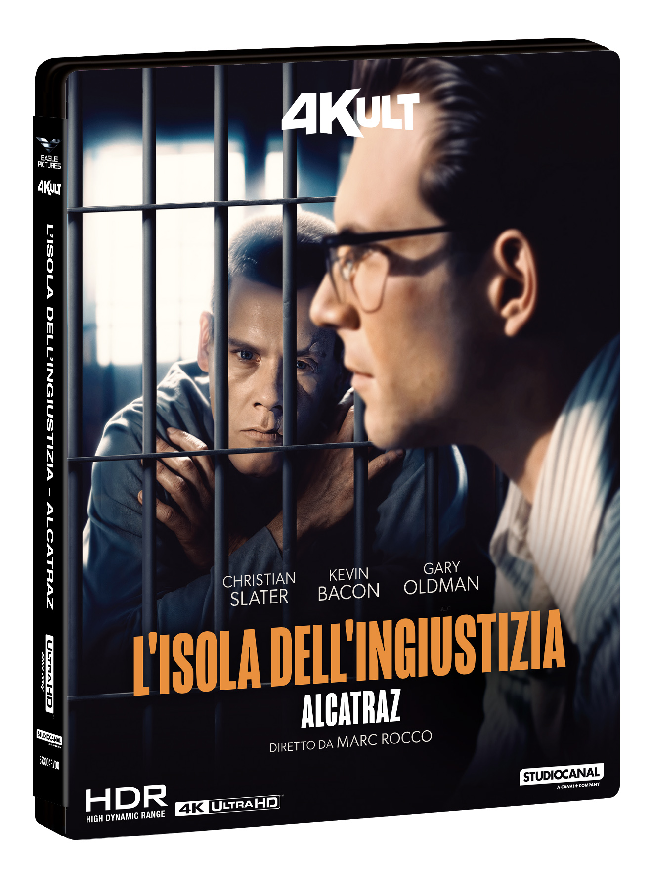 L'isola dell'ingiustizia - Alcatraz (4Kult) (4K Ultra HD + Blu-Ray Disc + Card)