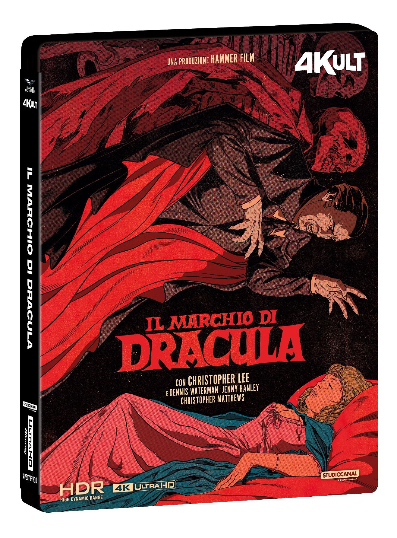 Il marchio di Dracula (4Kult) (4K Ultra HD + Blu-Ray Disc + Card)