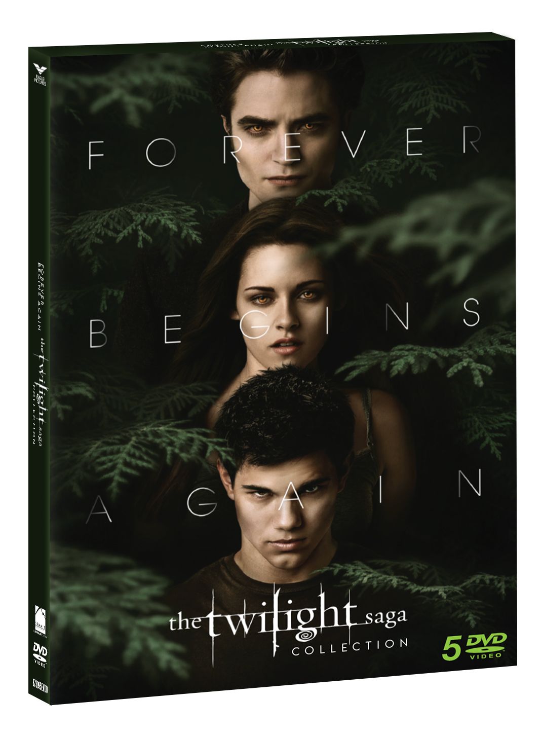 The Twilight Saga Collection - Forever Begins Again (5 DVD)