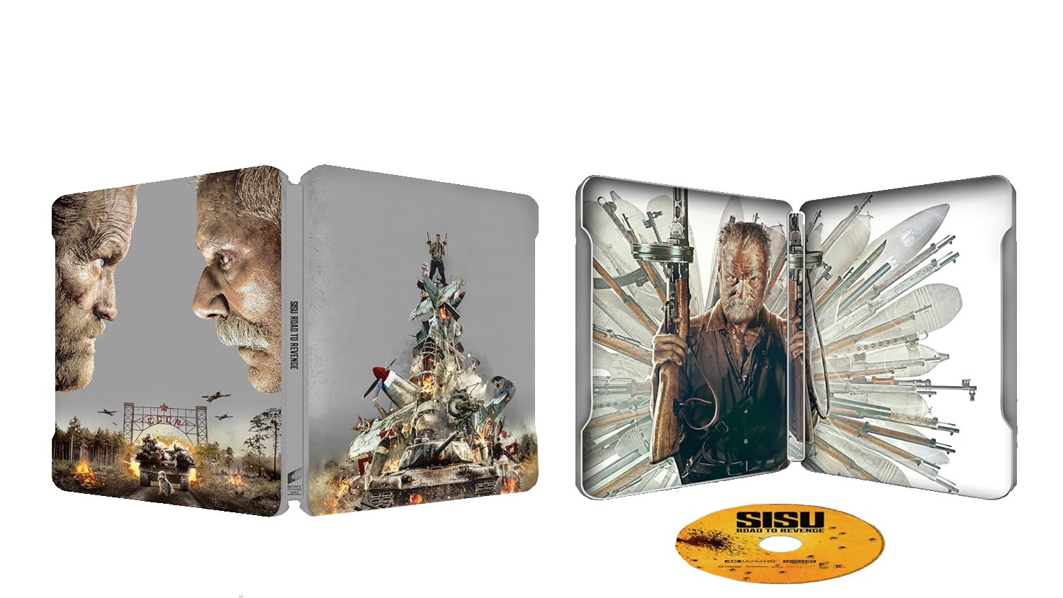 Sisu - Il vendicatore (4K Ultra HD + Blu-Ray Disc - SteelBook)