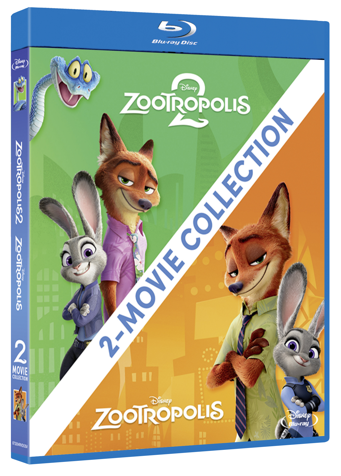 Zootropolis - 2 Movie Collection (2 Blu-Ray Disc)