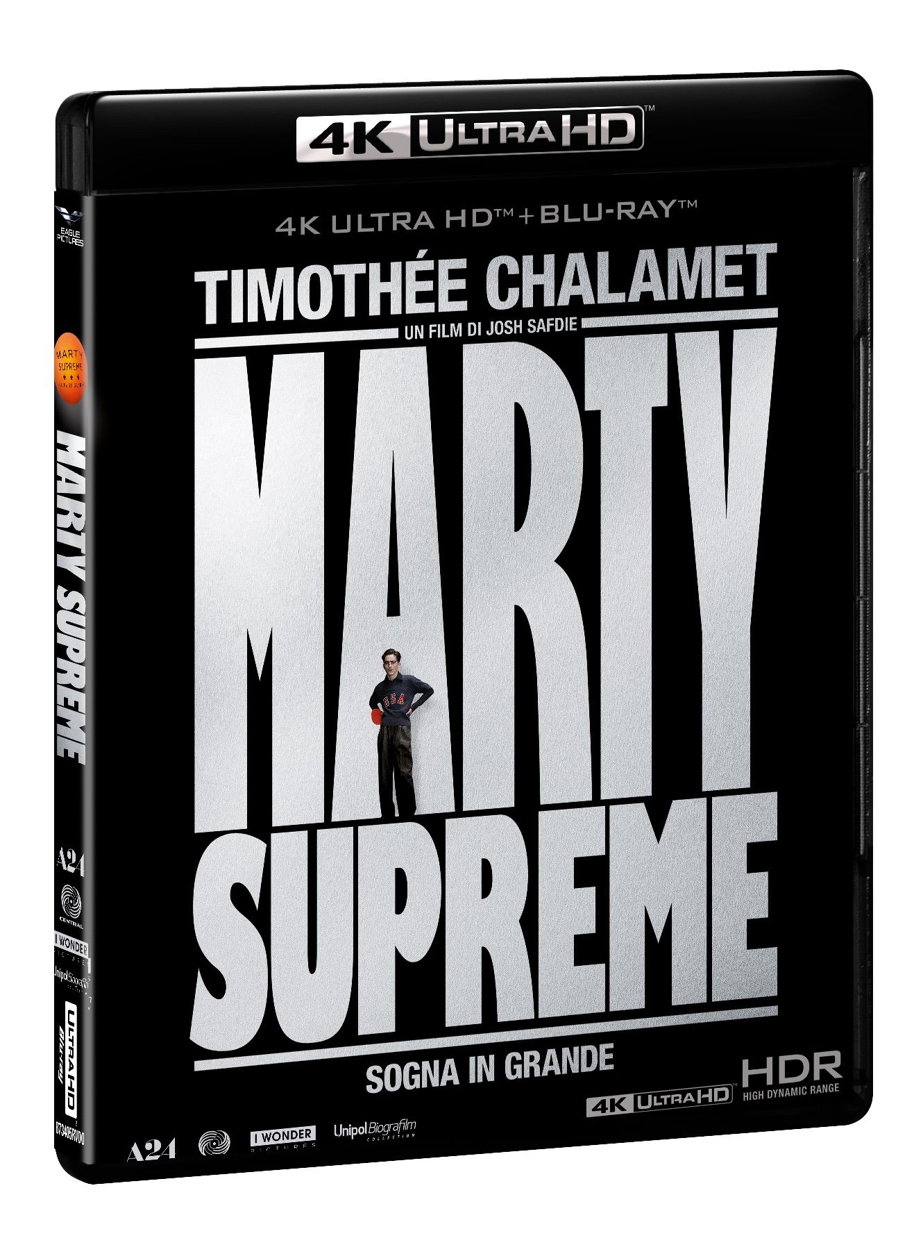 Marty Supreme (4K Ultra HD + Blu-Ray Disc)