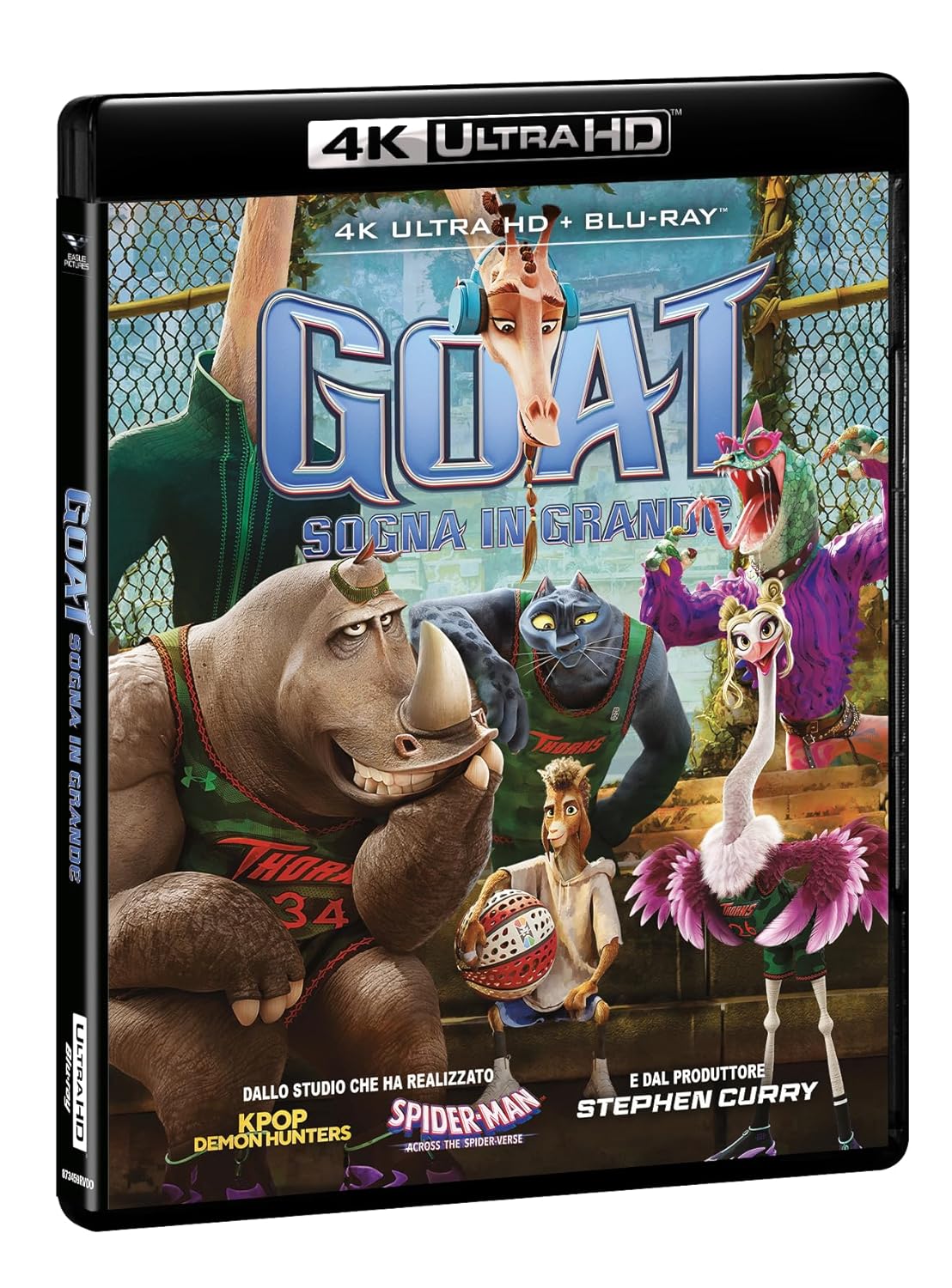 GOAT - Sogna in grande (4K Ultra HD + Blu-Ray Disc)