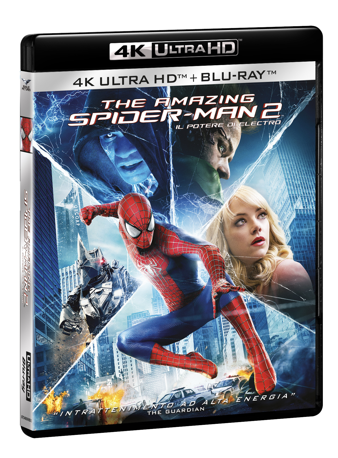 The Amazing Spider-Man 2 - Il potere di Electro (4K Ultra HD + Blu-Ray Disc)