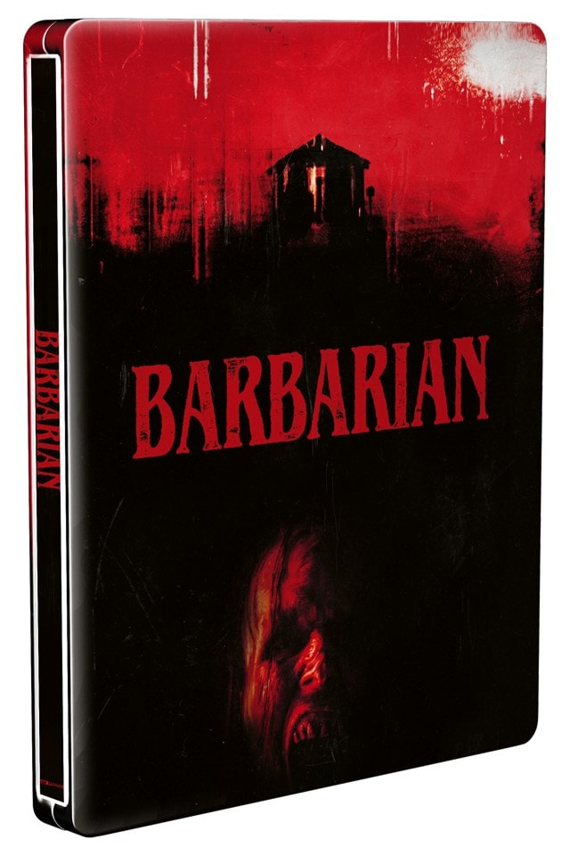 Barbarian (4K Ultra HD + Blu-Ray Disc - SteelBook) — Steelbook 4K UHD