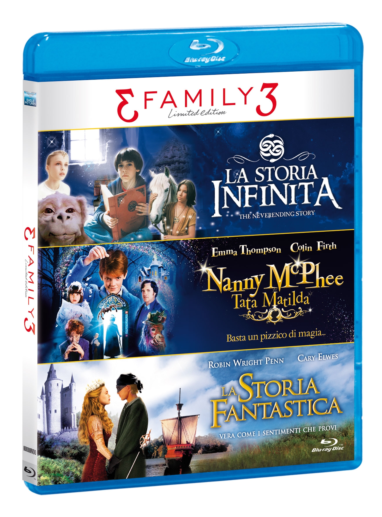 3 Family - Limited Edition (3 Blu-Ray Disc)